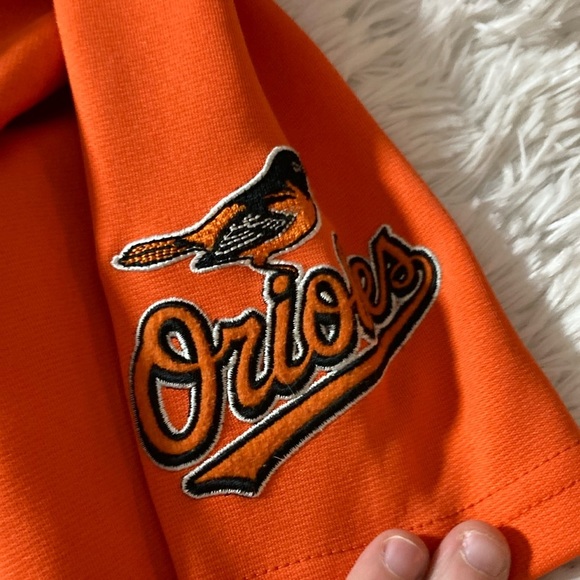 Baltimore Baseball Jersey - Black and Orange - Picture 7 of 11